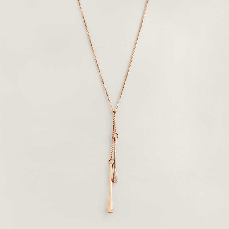 Clou de forge lariat necklace | Hermès Canada